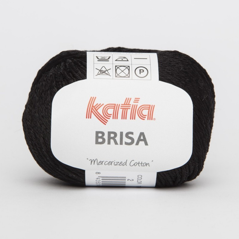 Lanas Katia Brisa Negro 2 Lanas Katia Brisa Negro 2