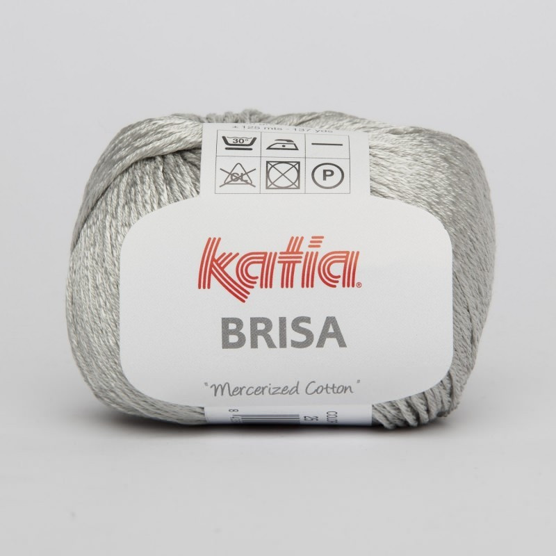 Lanas Katia Brisa Gris claro 25 Lanas Katia Brisa Gris claro 25