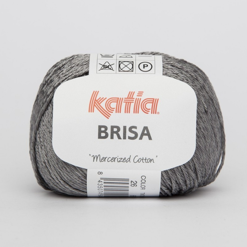 Lanas Katia Brisa Gris oscuro 26 Lanas Katia Brisa Gris oscuro 26