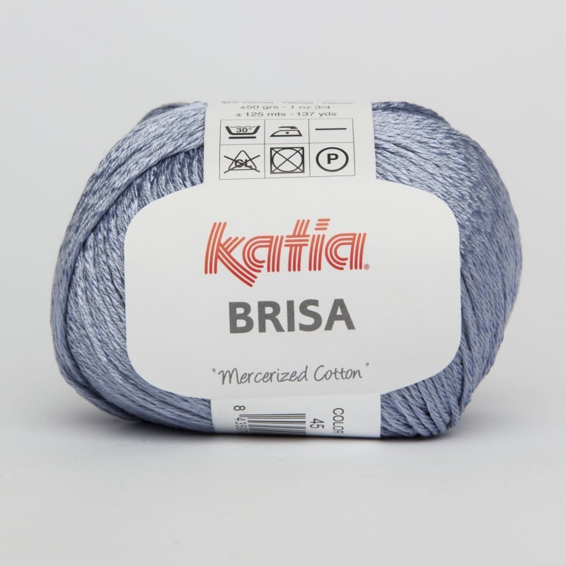 Lanas Katia Brisa Azul claro 45 Lanas Katia Brisa Azul claro 45