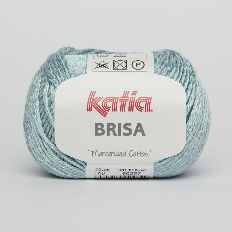 Lanas Katia Brisa Verde blanquecino 46 Lanas Katia Brisa Verde blanquecino 46