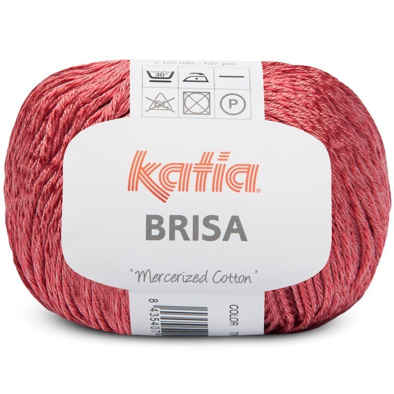 Lanas Katia Brisa Naranja salmón 61 Lanas Katia Brisa Naranja salmón 61