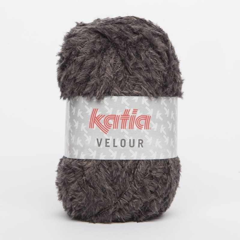 Lanas Katia Velour Marrón corzo 67 Lanas Katia Velour Marrón corzo 67