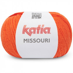 Lanas Katia Missouri Naranja 38