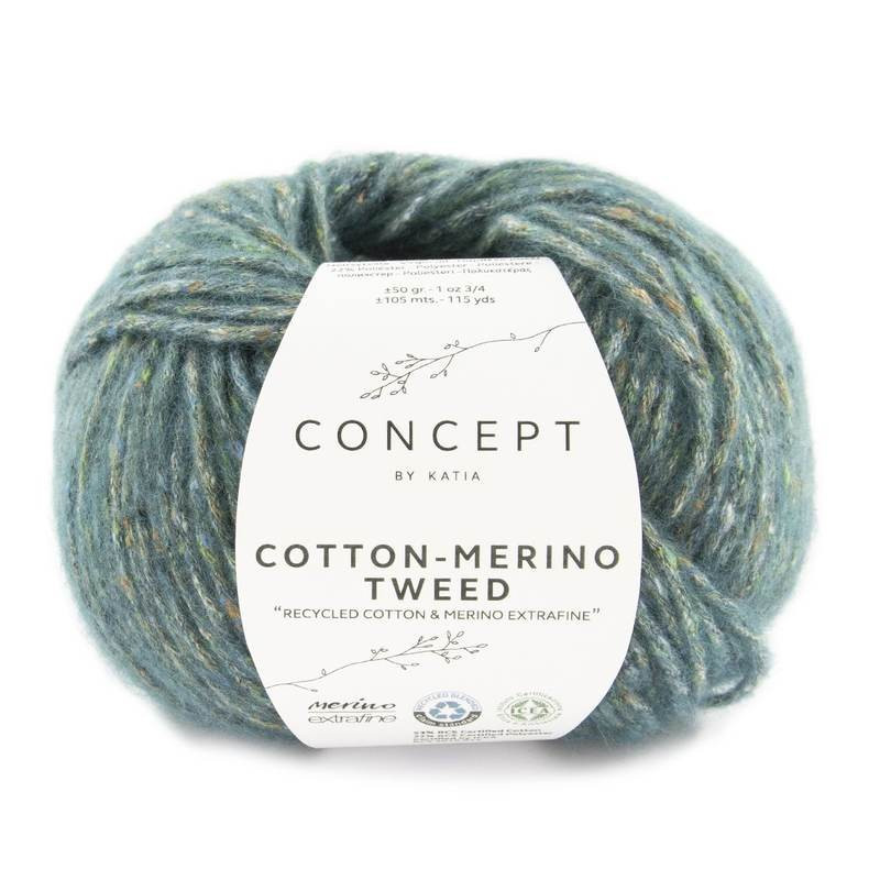 Katia Cotton-Merino Tweed 504 Katia Cotton-Merino Tweed 504