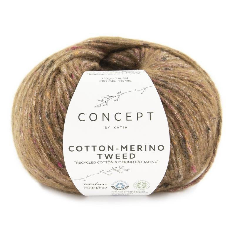 Katia Cotton-Merino Tweed 505 Katia Cotton-Merino Tweed 505