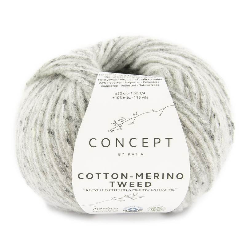 Katia Cotton-Merino Tweed 506 Katia Cotton-Merino Tweed 506