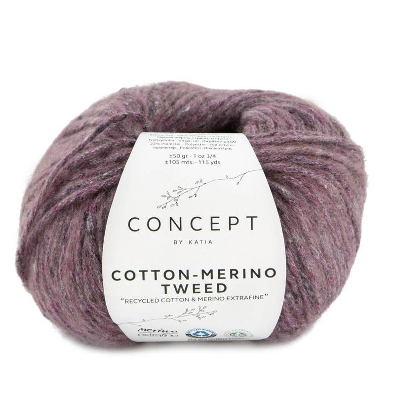 Katia Cotton-Merino Tweed 509 Katia Cotton-Merino Tweed 509