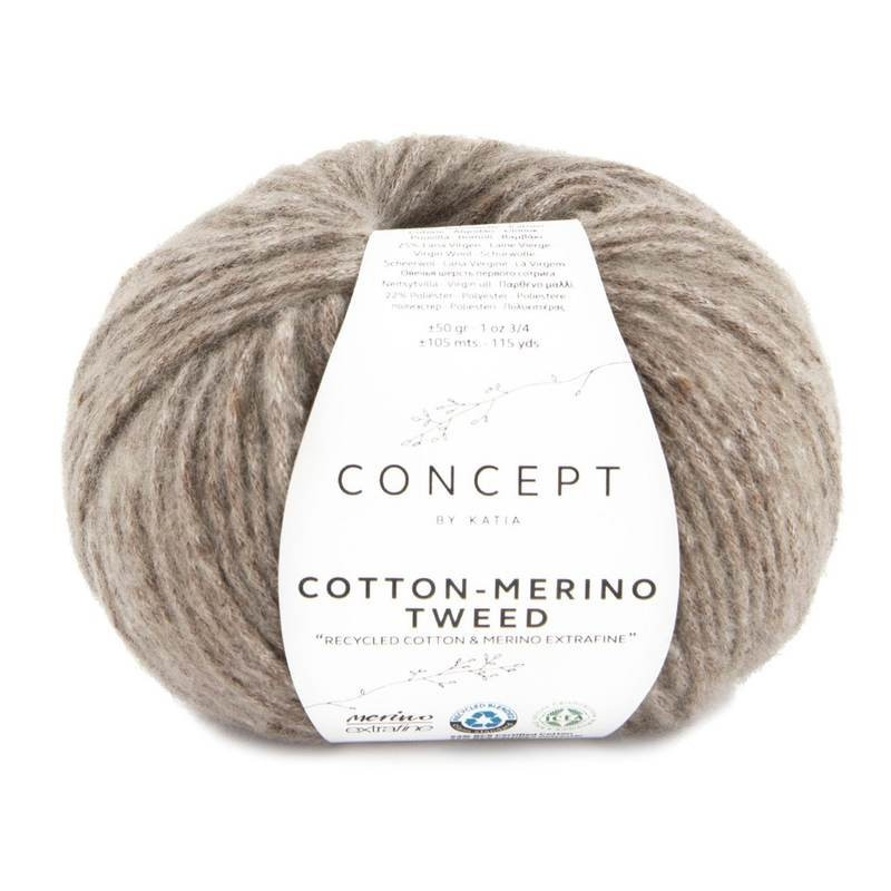 Katia Cotton-Merino Tweed 510 Katia Cotton-Merino Tweed 510